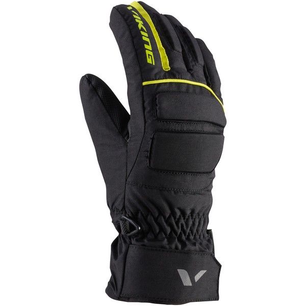 gloves Viking Felix black yellow