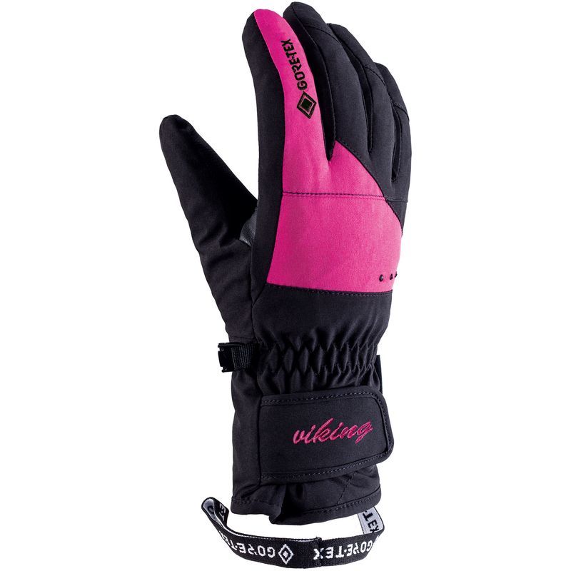 gloves Viking Sherpa GTX black pink