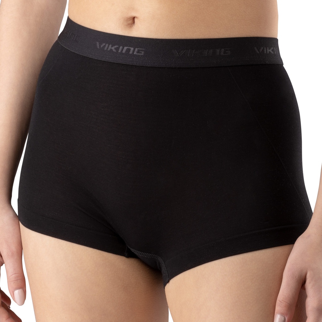 women's functional boxers Viking Lockness Bamboo Lady black