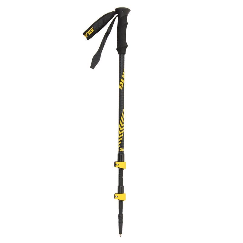 hiking poles viking TEHO black/lime
