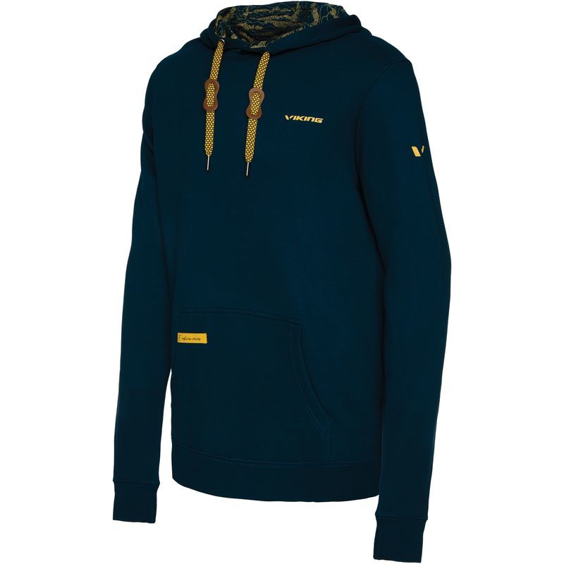 Sweatshirt viking Laxa Bamboo Man navy blue