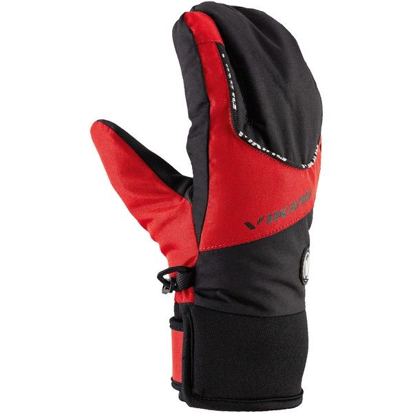 rukavice viking Fin Lobster black red
