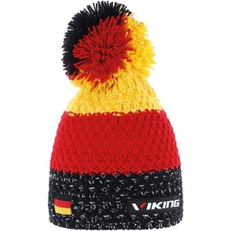 [210210425_34_UNI] čiapka viking Cornet black red yellow
