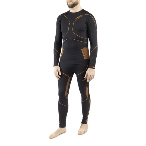 thermal base layer Viking Bruno black orange