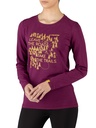 tričko viking Lako Bamboo LS Lady fuchsia/ yello