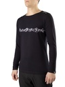 tričko viking Lako Bamboo LS Man black/ white