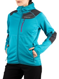 dámska mikina viking YOSEMITE Lady turquise/ fuchsia