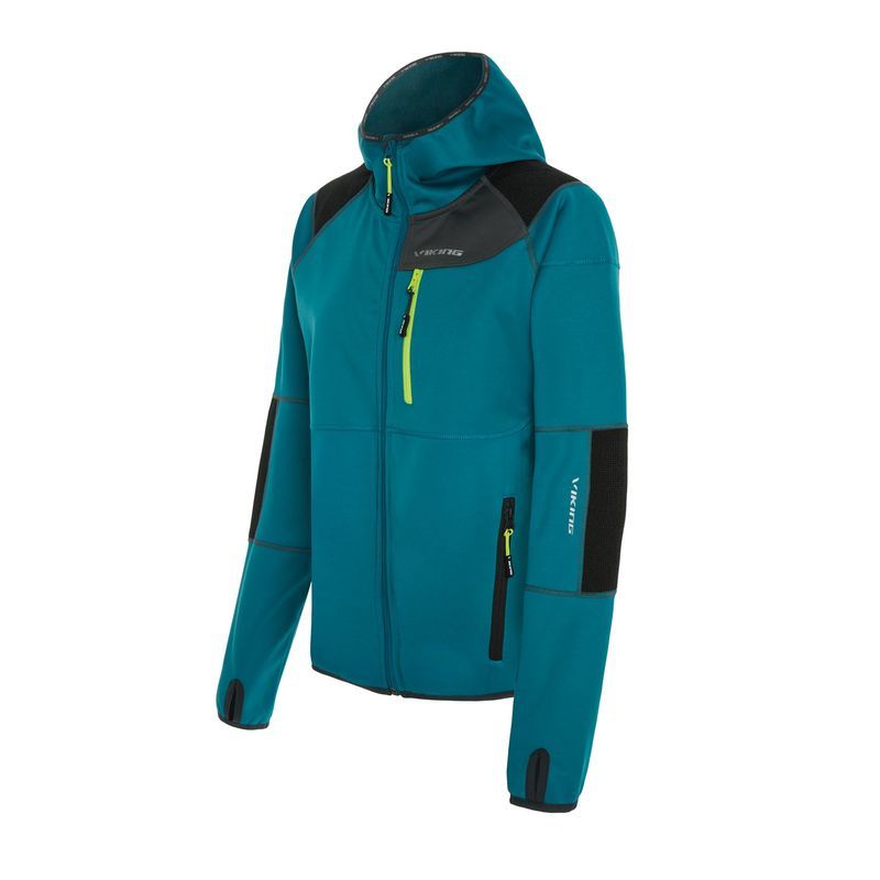 mikina viking Alpine Lady turquoise