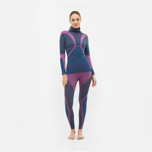 dámske termoprádlo Viking Fusion Lady Set blue purple