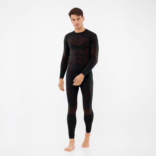 men's thermal underwear Viking Rocket Man Set black/orange
