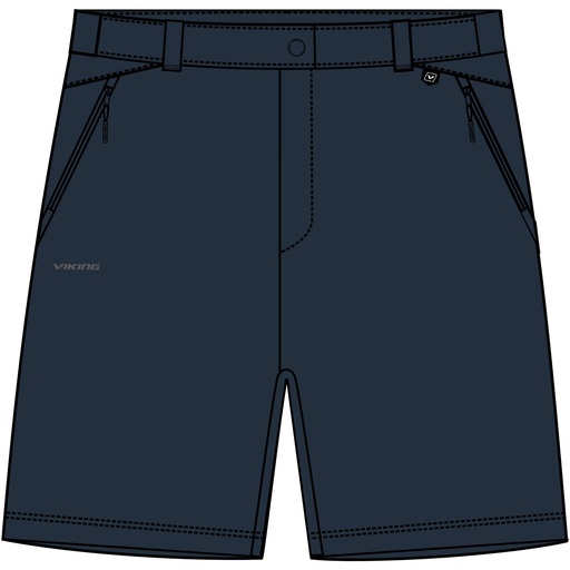 [800/24/2409/1900] dámske šortky Viking Expander Shorts Lady navy