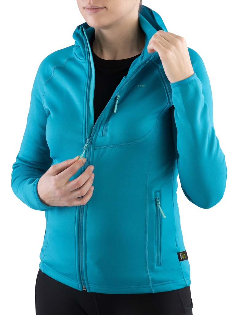 mikina viking Jukon Lady Hoody turquoise