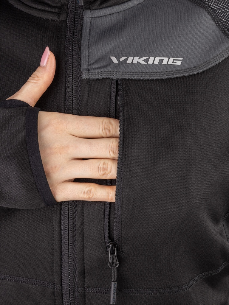 mikina viking YOSEMITE Lady full black