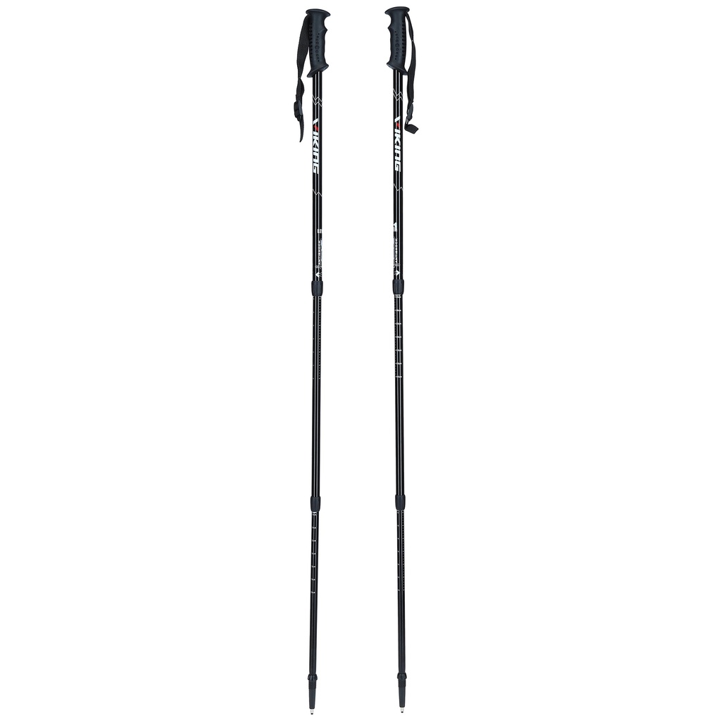 turistické palice Rock Trekking black