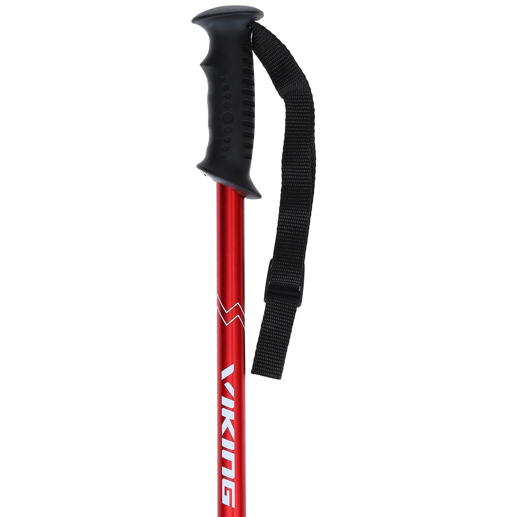 turistické palice Rock Trekking red