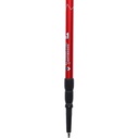 turistické palice Rock Trekking red