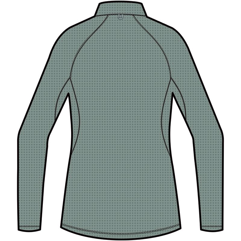  dámska mikina Viking Admont Full Zip green