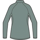  dámska mikina Viking Admont Full Zip green