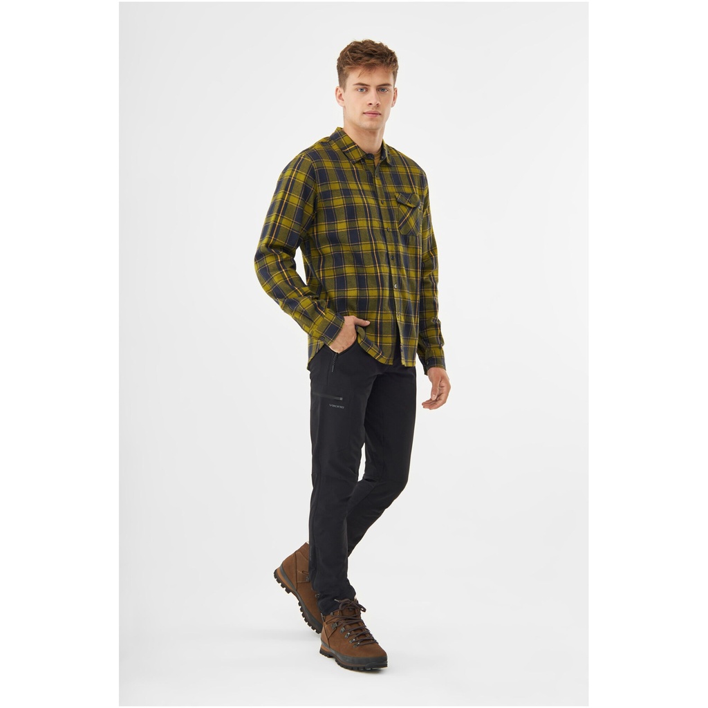 pánska košeľa Viking Shamrock Man Bamboo olive/navy