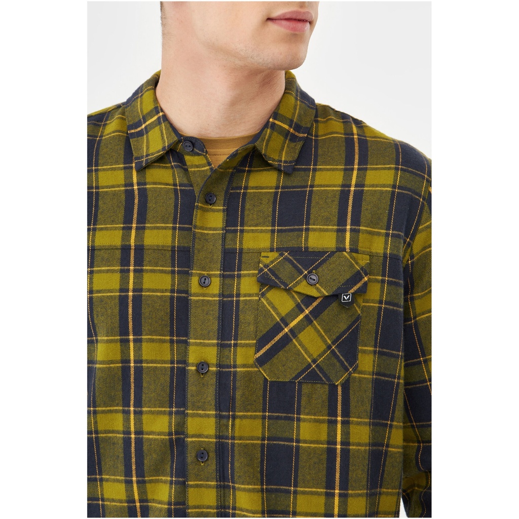 pánska košeľa Viking Shamrock Man Bamboo olive/navy
