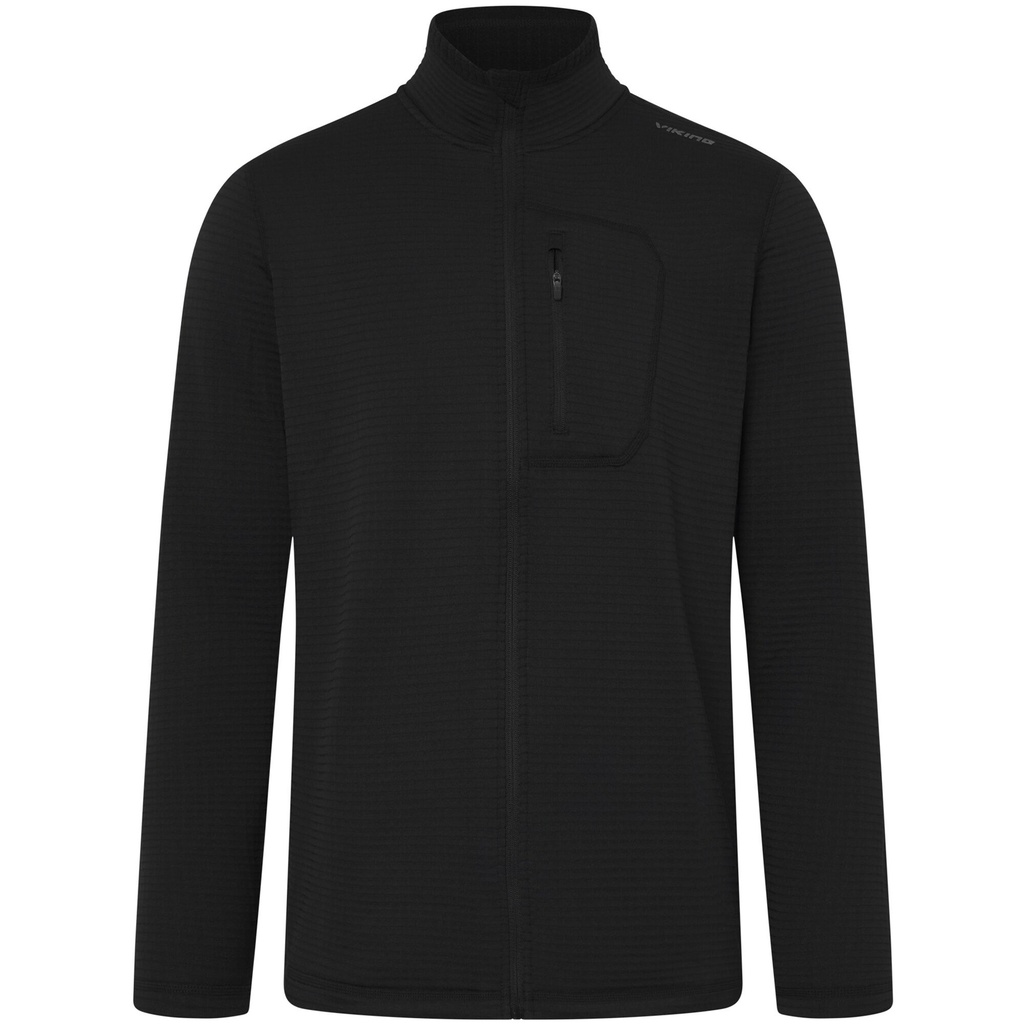 pánska mikina Viking Admont Full Zip black