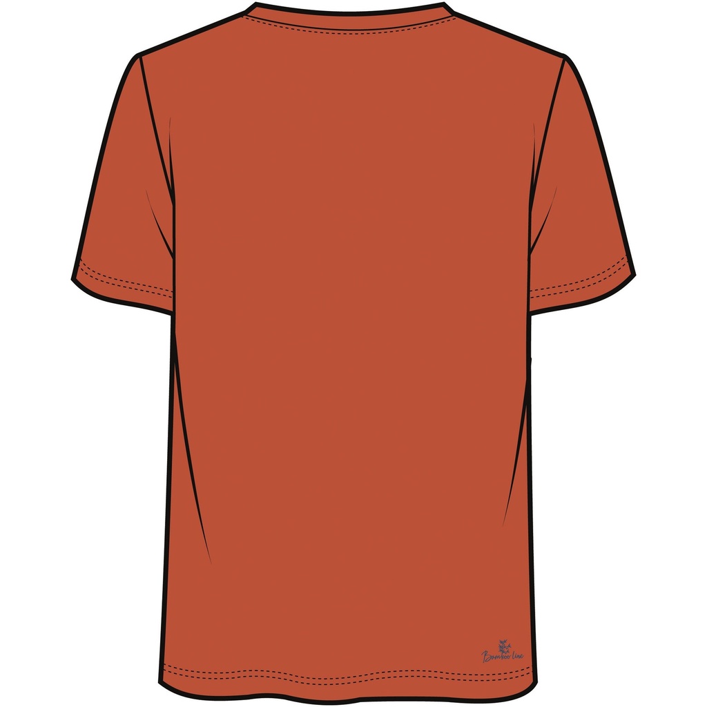 pánske tričko Viking  Lenta Bamboo Light orange/navy