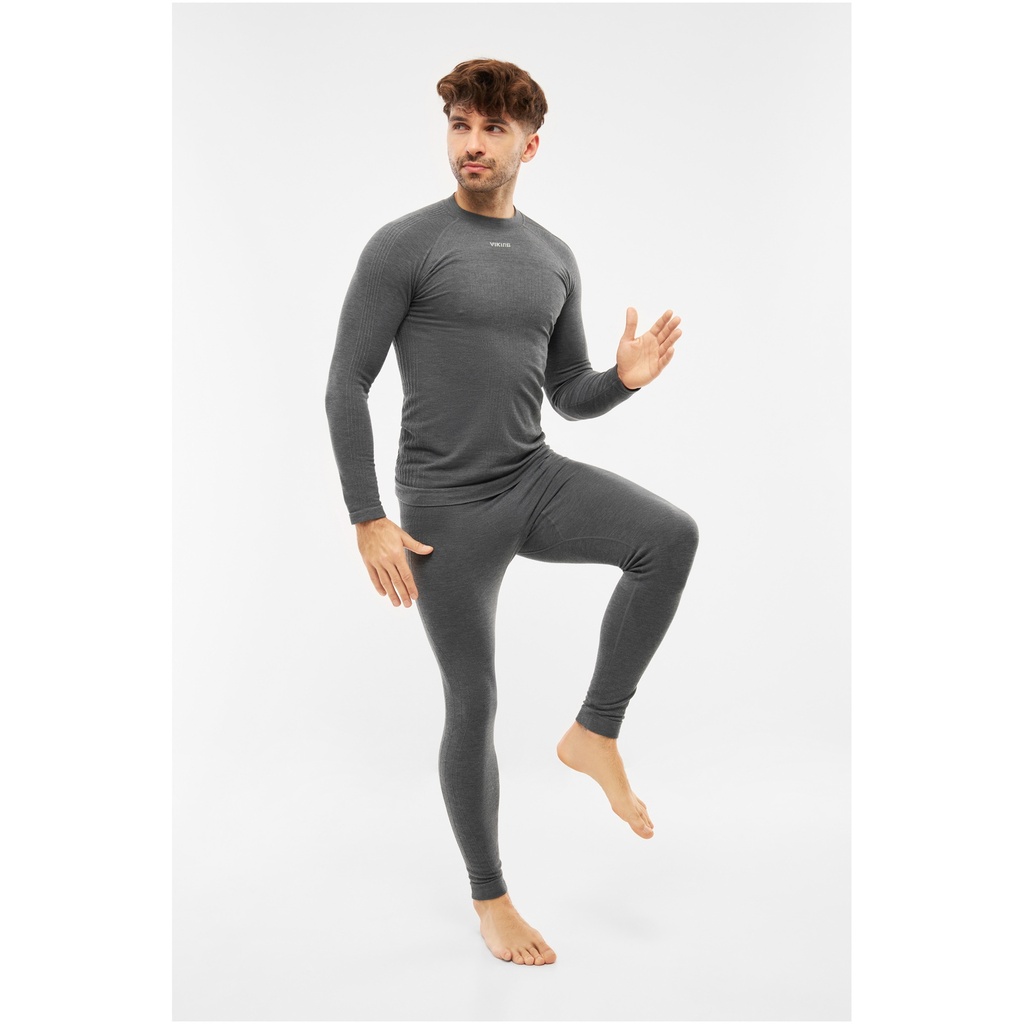 pánske termoprádlo Viking Tende Man Set dark grey