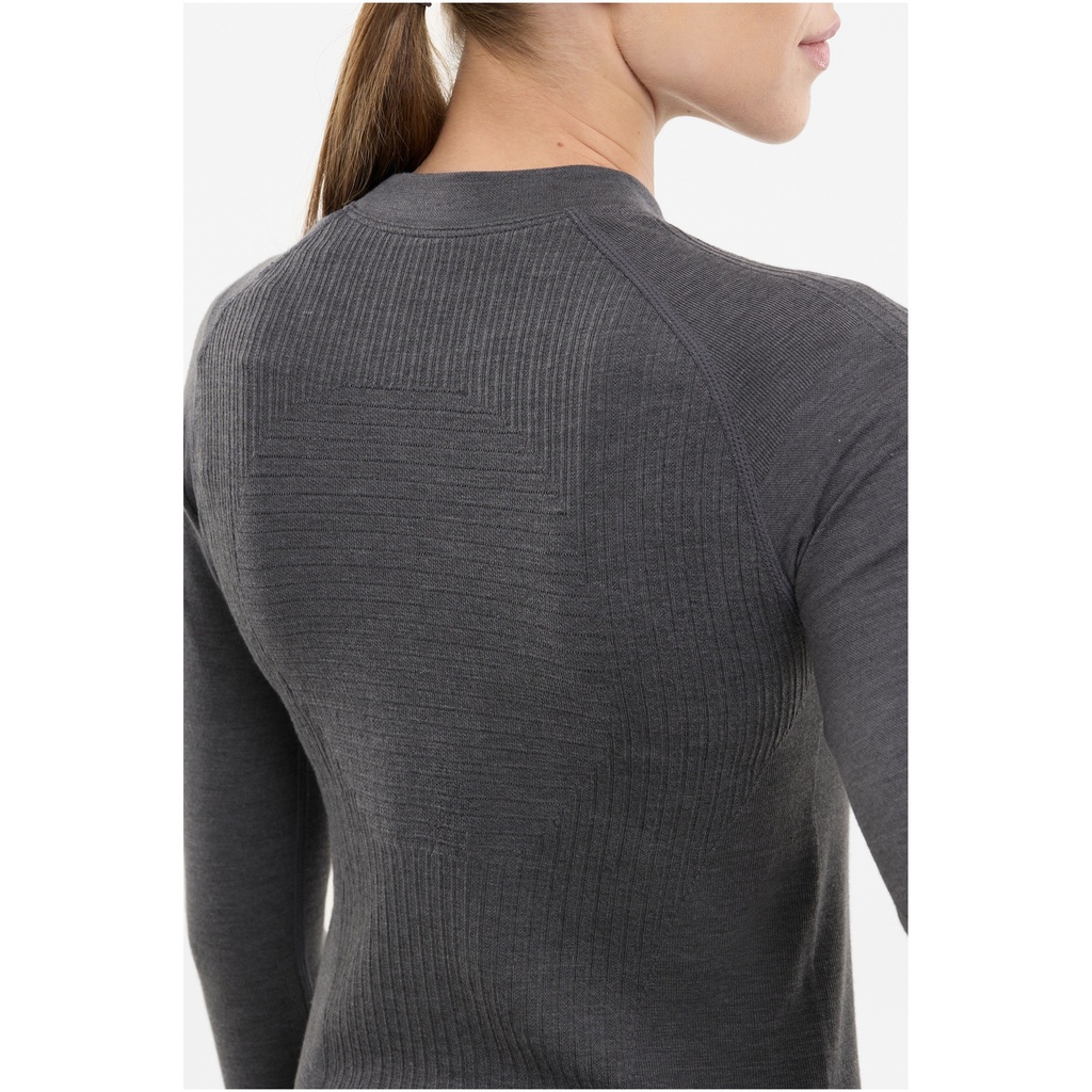 dámske termoprádlo Viking Tende Lady Longsleeve dark grey