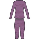 dámske termoprádlo Viking Gasher Lady 3/4 Set pink