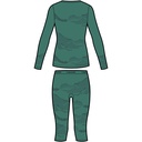 dámske termoprádlo Viking Gasher Lady 3/4 Set green