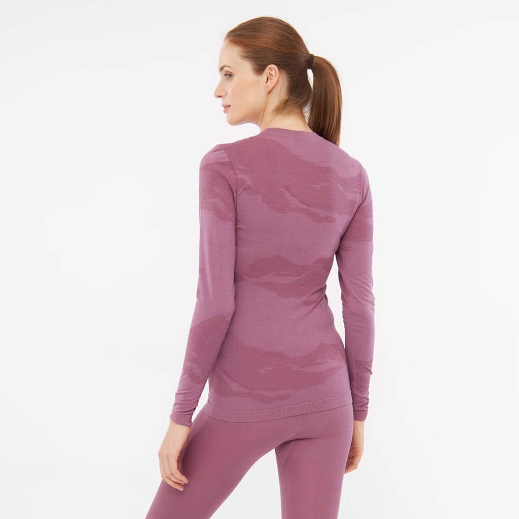 dámske termoprádlo Viking Gasher Lady Longsleeve pink