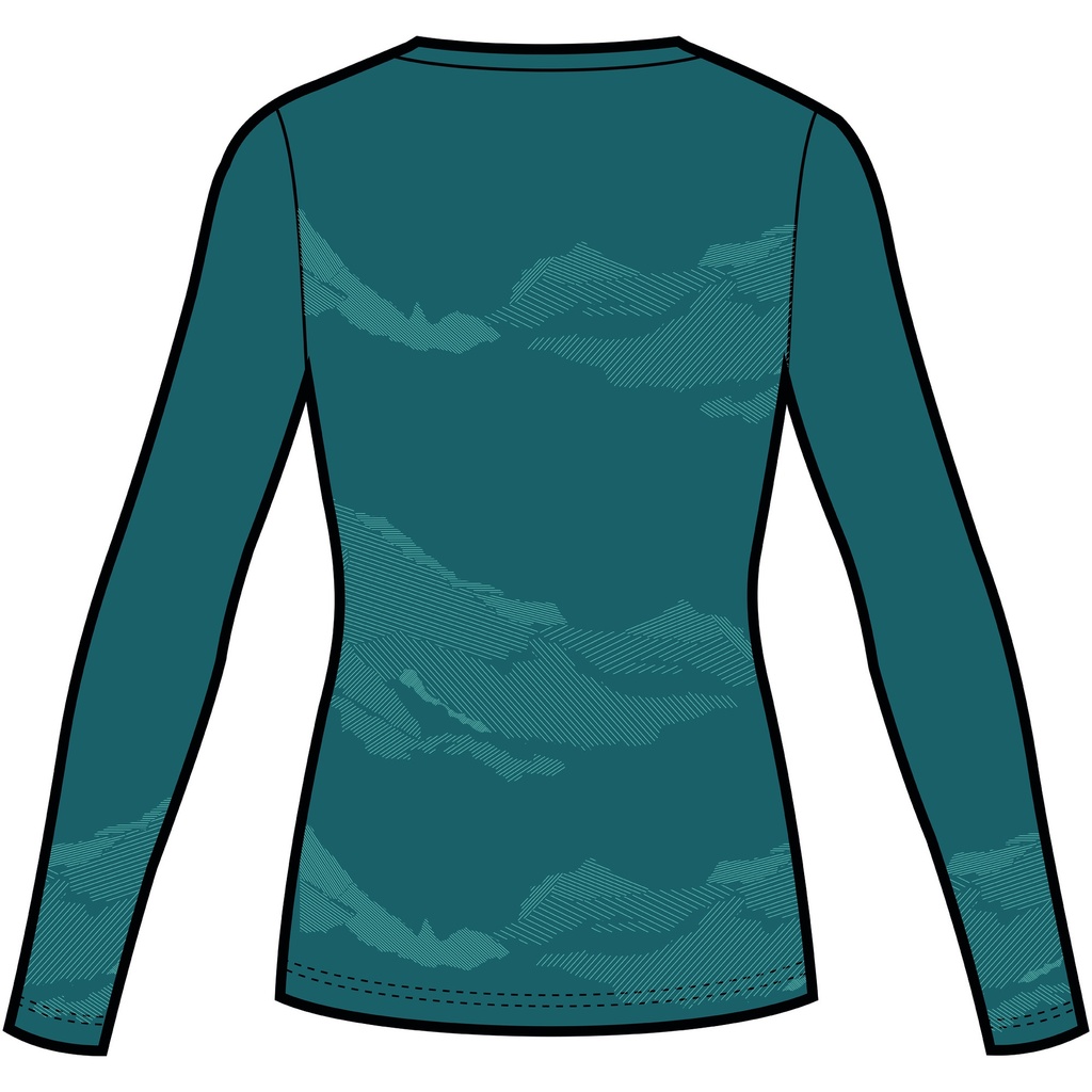 dámske termoprádlo Viking Gasher Lady Longsleeve turquise