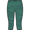 dámske termoprádlo Viking Gasher Lady 3/4 nohavice green