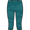 dámske termoprádlo Viking Gasher Lady 3/4 nohavice turquise