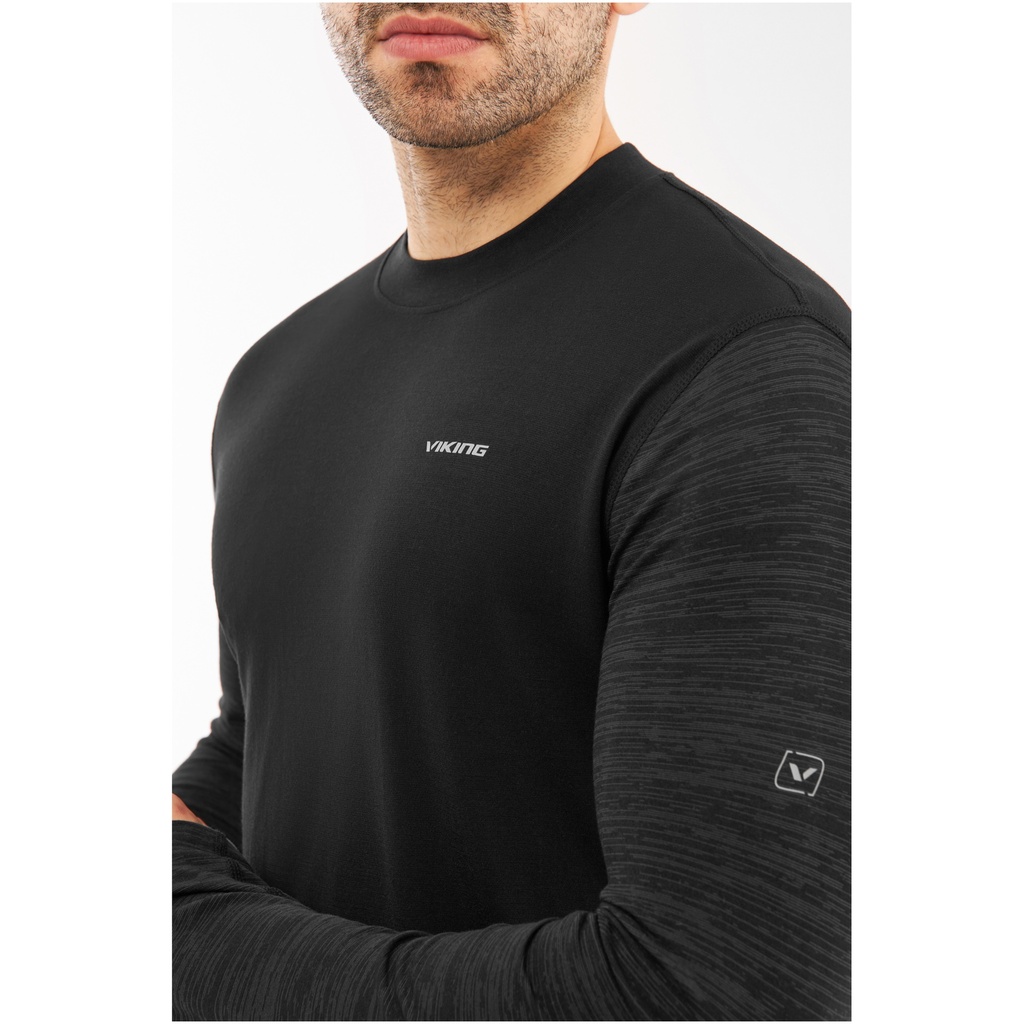 pánske termoprádlo Viking Novena Man Set black