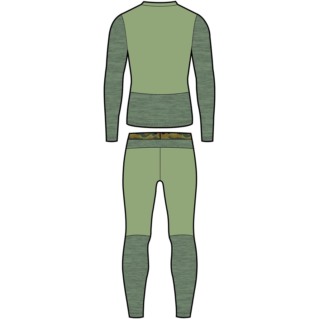 pánske termoprádlo Viking Novena Man Set olive