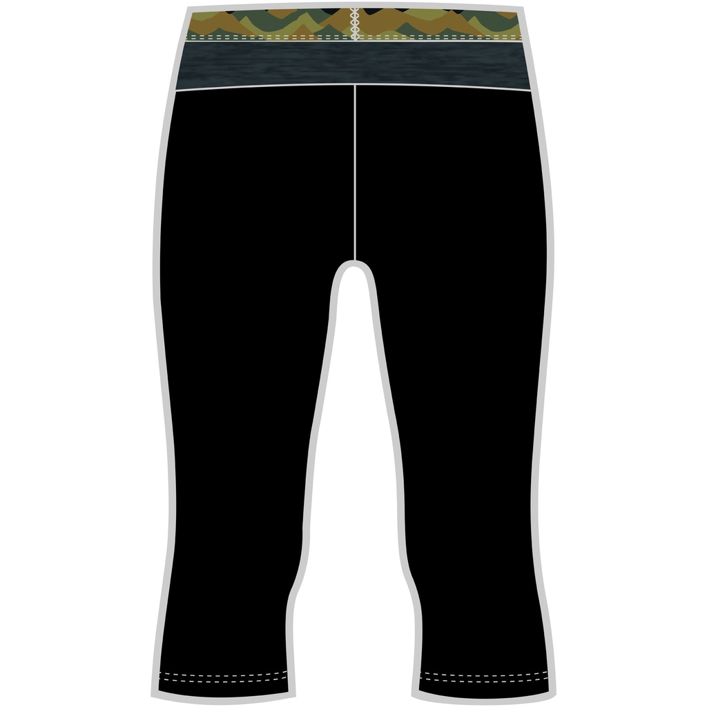 pánske termoprádlo Viking Novena Man 3/4 nohavice black