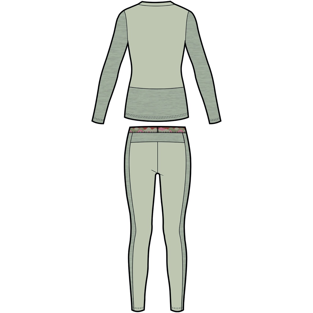 dámske termoprádlo Viking Novena Lady Set beige