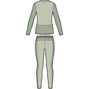 dámske termoprádlo Viking Novena Lady Set beige