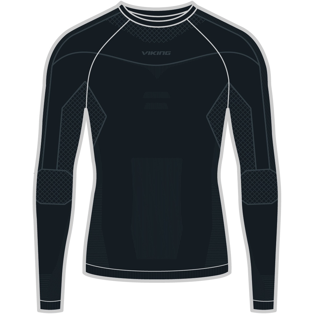 pánske termoprádlo Viking Gary Longsleeve black