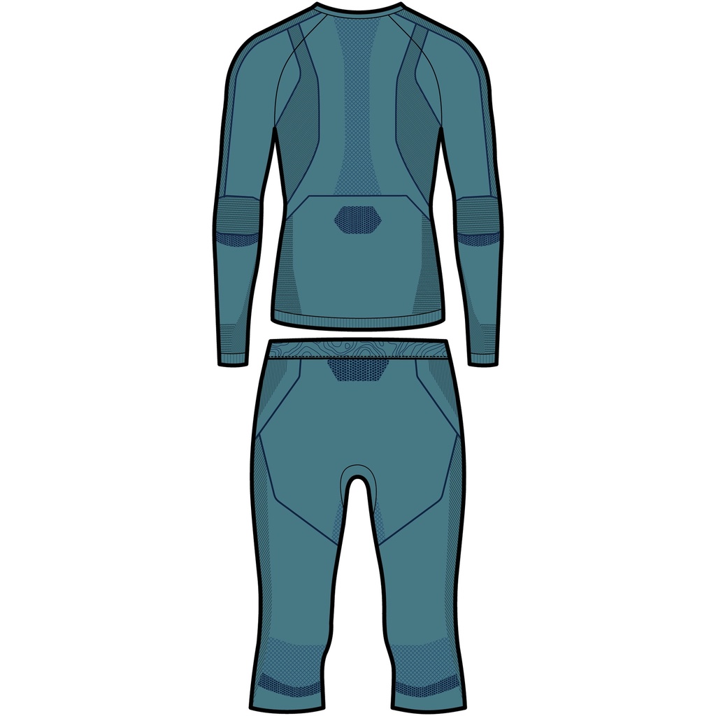 pánske termoprádlo Viking Gary 3/4 Set grey