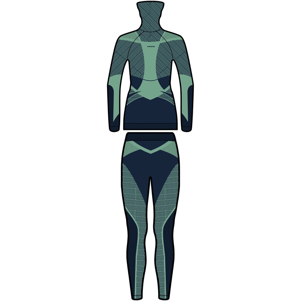 dámske termoprádlo Viking Fusion Lady Set navy