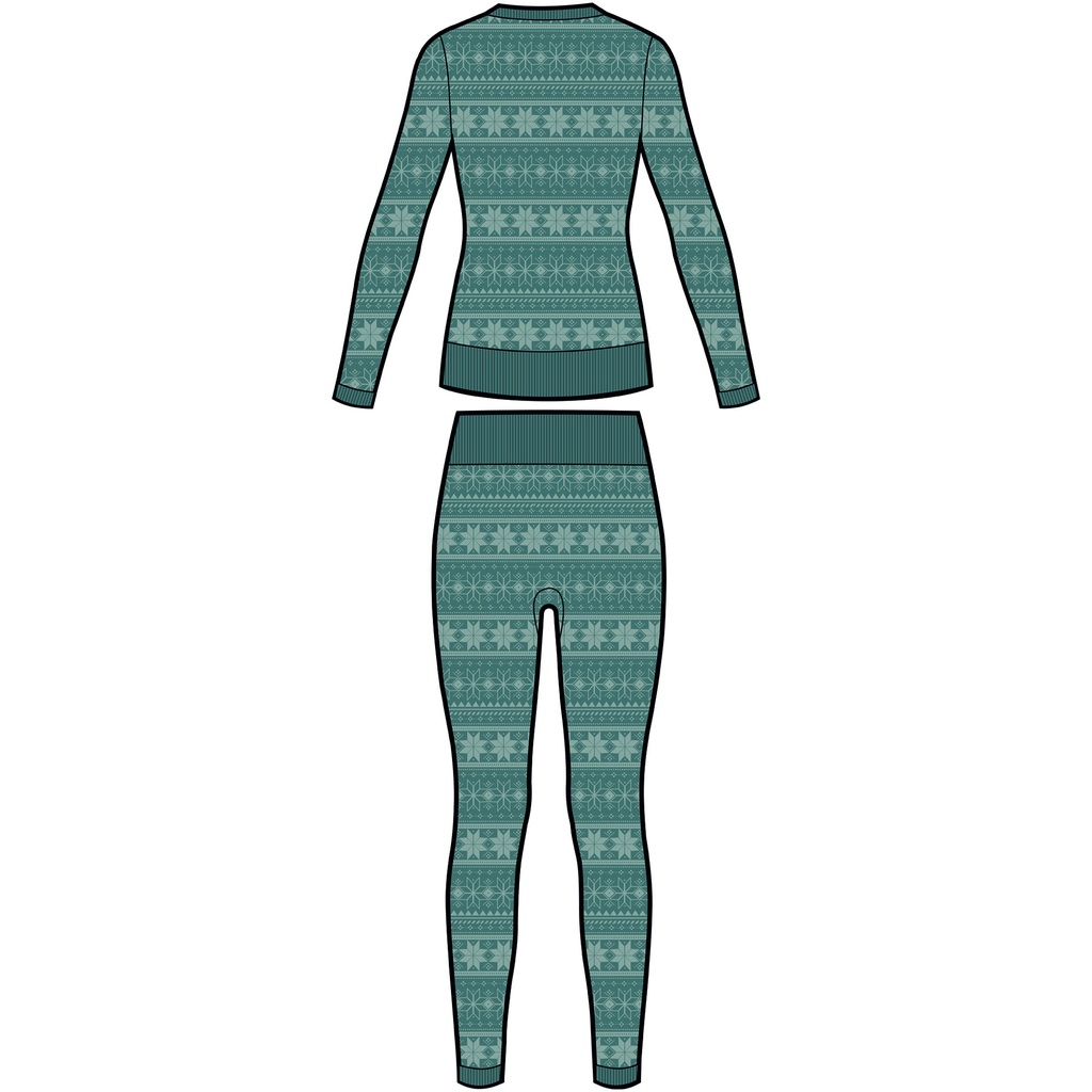 termoprádlo Viking Sigrid Set green