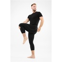 pánske termoprádlo Viking Eiger 2.0 3/4 nohavice black/grey