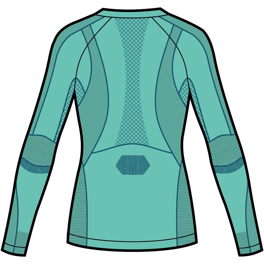 dámske termoprádlo Viking Gaja Longsleeve turquise