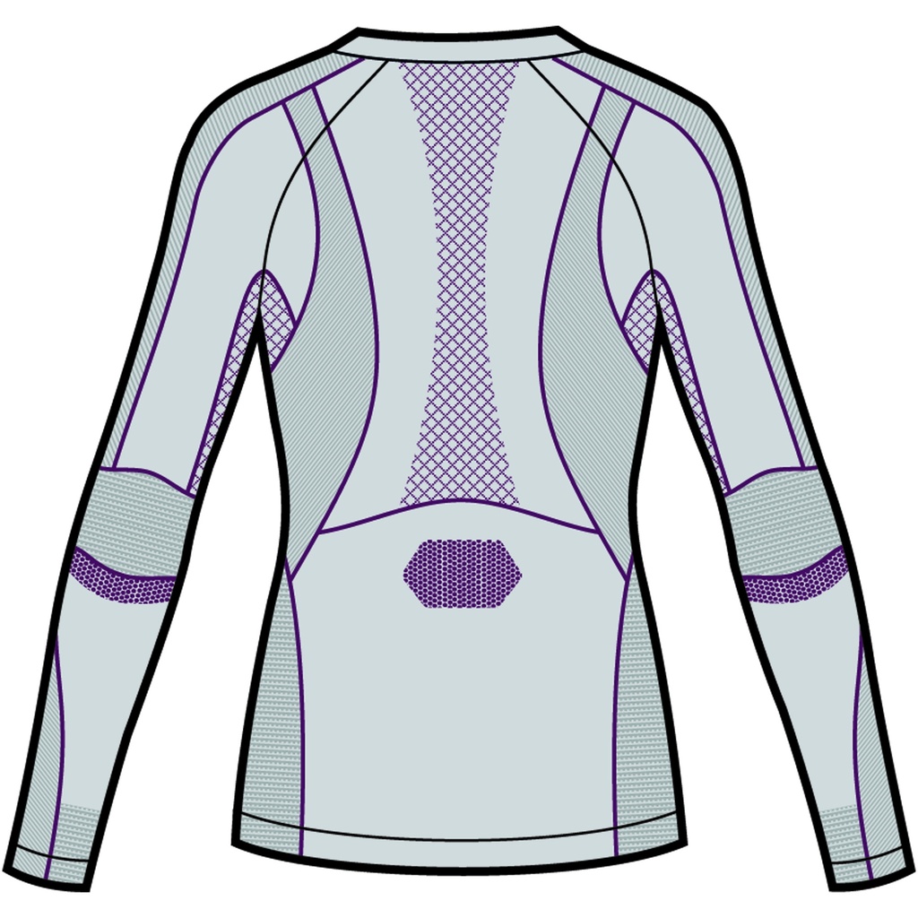 dámske termoprádlo Viking Gaja Longsleeve grey