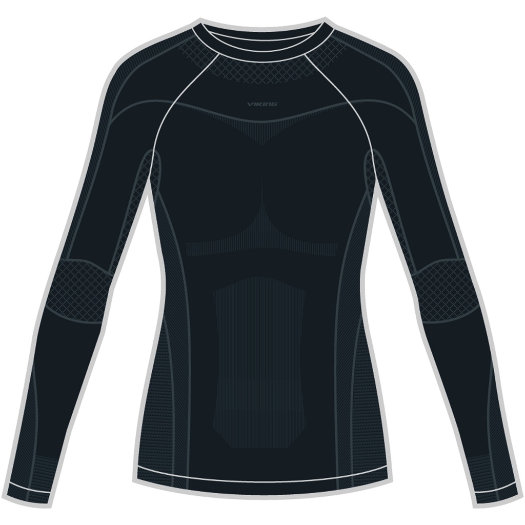 dámske termoprádlo Viking Gaja Longsleeve black