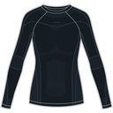 dámske termoprádlo Viking Gaja Longsleeve black