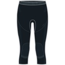 dámske termoprádlo Viking Gaja 3/4 nohavice black