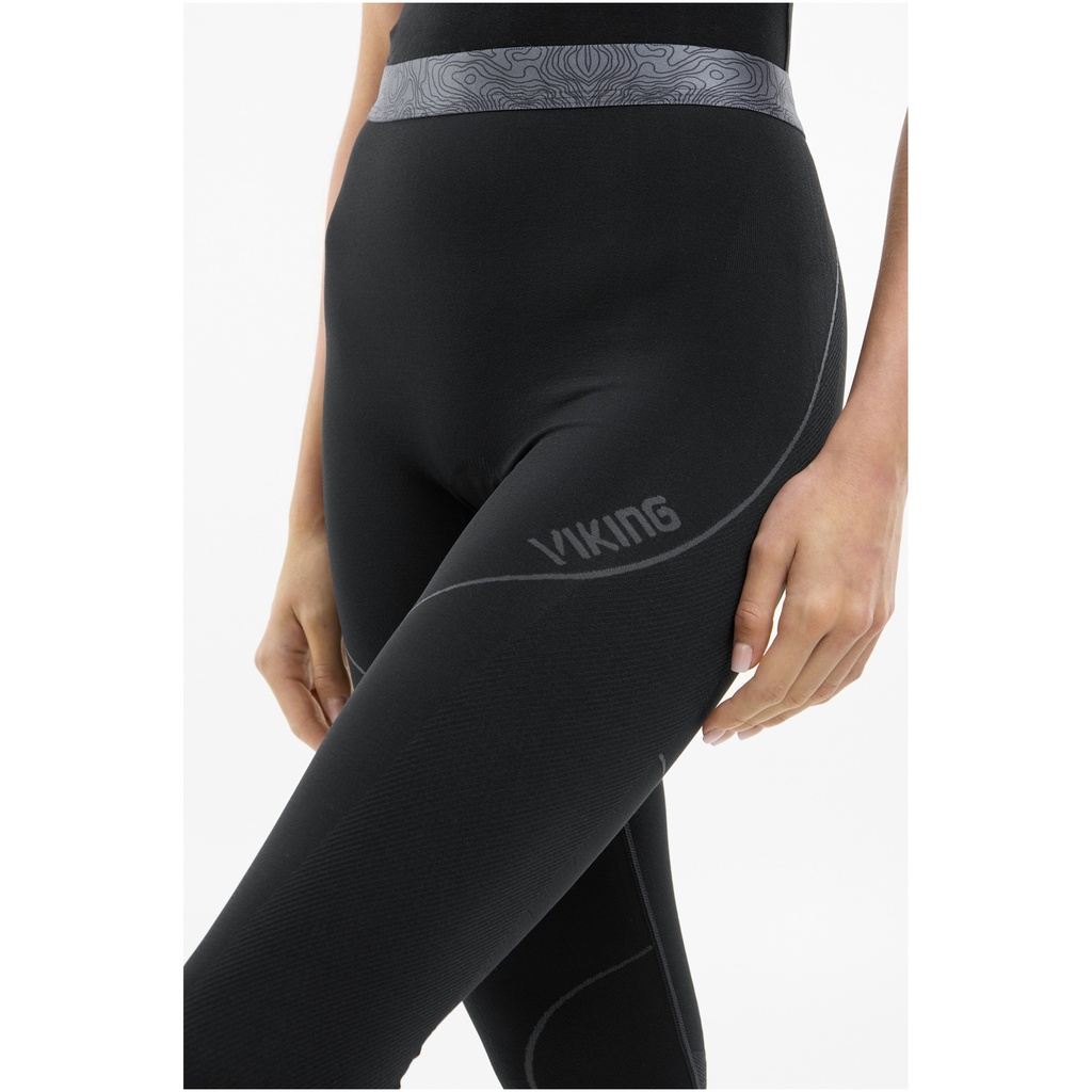 dámske termoprádlo Viking Gaja 3/4 nohavice black